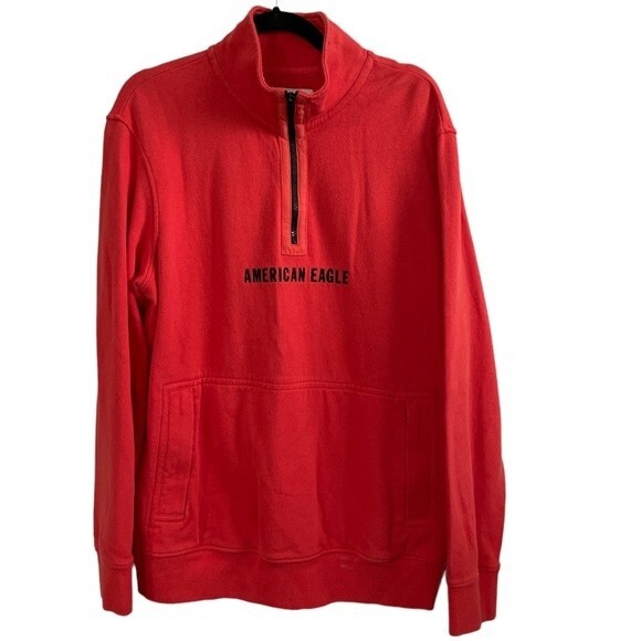 American Eagle Outfitters Other - American Eagle Outfitters AE 1/4 Zip Sweatshirt‎ Soze Medium Tall MT